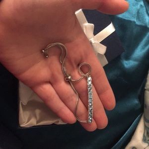 Ross Simons Swarovski Crystal Blue Boho Bracelet